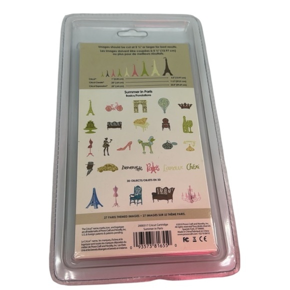 Experience the Magic of Paris with Brand New Cricut SUMMER IN PARIS Cartridge - Picture 3 of 10